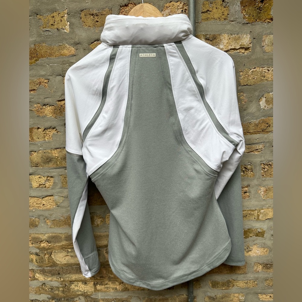 Athleta Jump Step Colorblock Hooded Jacket M